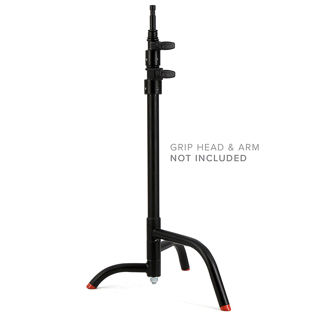 Matthews D/R spring loaded 20in Mini Base C-Stand, Black
