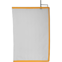 Matthews White Artificial Silk - 24 inX36 in 0