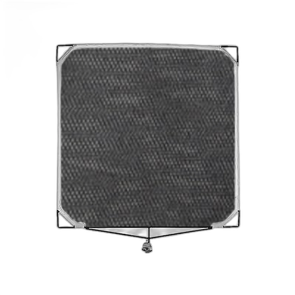 Matthews Black Double Scrim - 48 inX48 in
