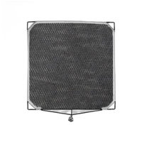 Matthews Black Double Scrim - 48 inX48 in 0