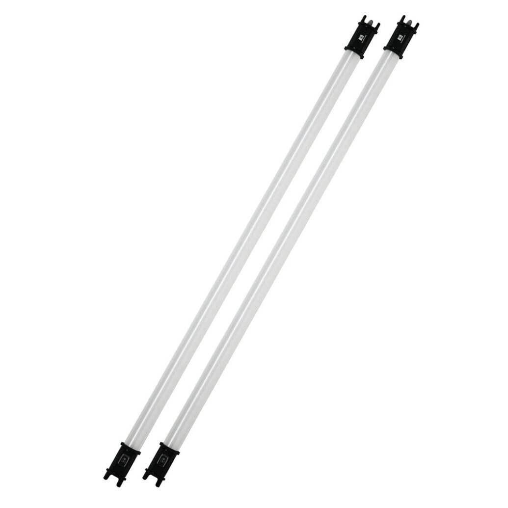 Nanlite PavoTube 30C 4FT RGBW LED Tube with Internal Battery 2 Light Kit