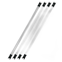 Nanlite PavoTube 30C 4FT RGBW LED Tube with Internal Battery 4 Light Kit