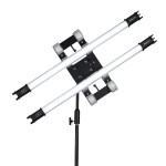 Nanlite PavoTube 15C 2FT RGBW LED Tube with Internal Battery 2 Light Kit 1