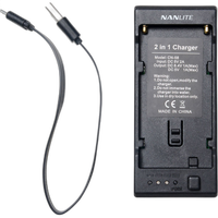 NanLite 2 in 1 Reciprical Battery Charger for NP-F Style Batteries 0