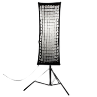 NanLite Fabric Grid for Asymmetrical Stripbank Softbox (18x43in) 0