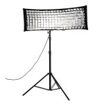 NanLite Fabric Grid for Asymmetrical Stripbank Softbox (18x43in) 1