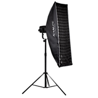 NanLite Fabric Grid for Asymmetrical Stripbank Softbox (18x43in) 3