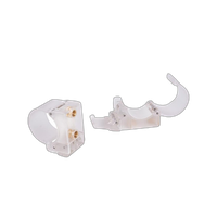 NanLite Pavotube Transparent Polycarbonate Clip with 1/4-20in Receivers 1