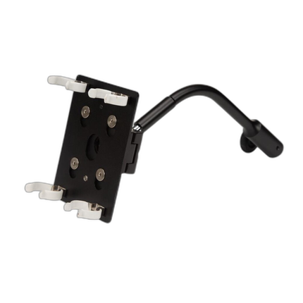 NanLite Pavotube Double Bank Fixture with Gooseneck and 5/8in Receiver