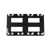 NanLite Pavotube Quad Bank Fixture with Gooseneck and 5/8in Reciever 0