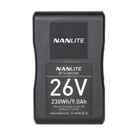 Nanlite 230Wh 26V V-Mount Lithium Ion Battery 1