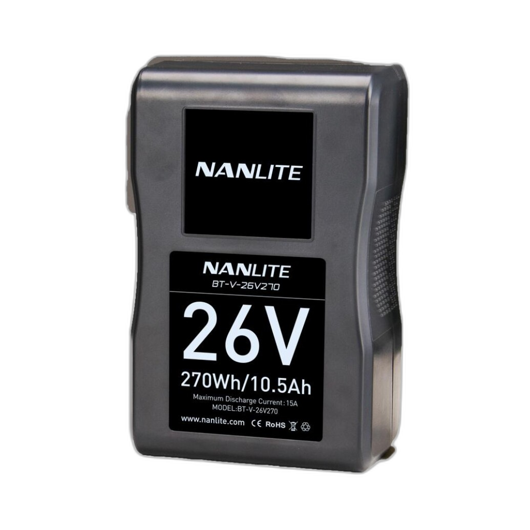 Nanlite 270Wh 26V V-Mount Lithium-Ion Battery
