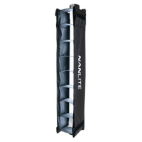 Nanlite Fabric Barndoors and Grid for PavoTube II 15X LED Tubes 3