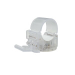 Nanlite PavoTube Transparent Polycarbonate T12 Clip with Magnet 2