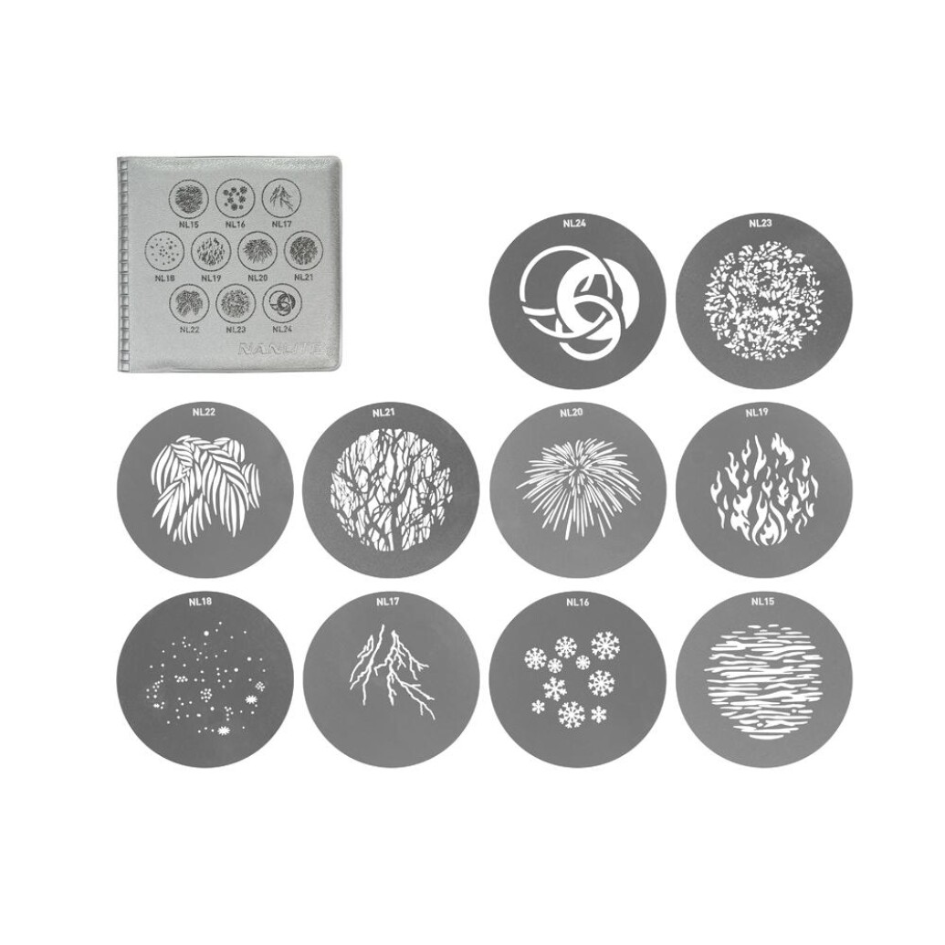 Nanlite Forza 60/60B Projector Mount Gobo Set 2