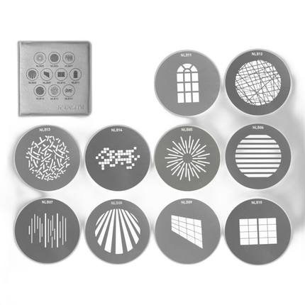 Nanlite Bowens Projection Attachment GOBO Set 1