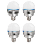 Nanlite PavoBulb 10C RGBWW LED Bulb 4 Light Kit 0