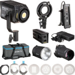 NANLITE Forza 60B II Bi-color LED Kit with Projection Attachment Kit 1