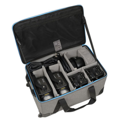 NANLITE Forza 300B II 2 Light Kit LED Spot Light w/ Trolley Case