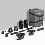 NANLITE Forza 500B II 2 Light Kit LED Spot Light with Trolley Case 1