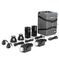 NANLITE Forza 500B II 2 Light Kit LED Spot Light with Trolley Case 1
