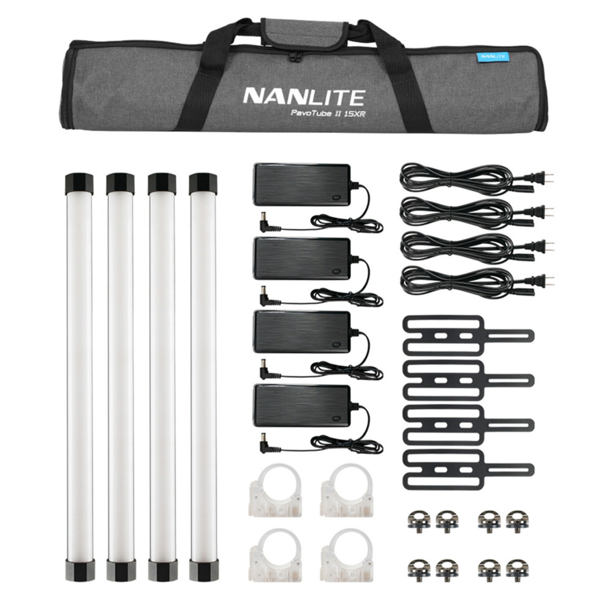 NANLITE PavoTube II 15XR 4 Light Kit - 2ft