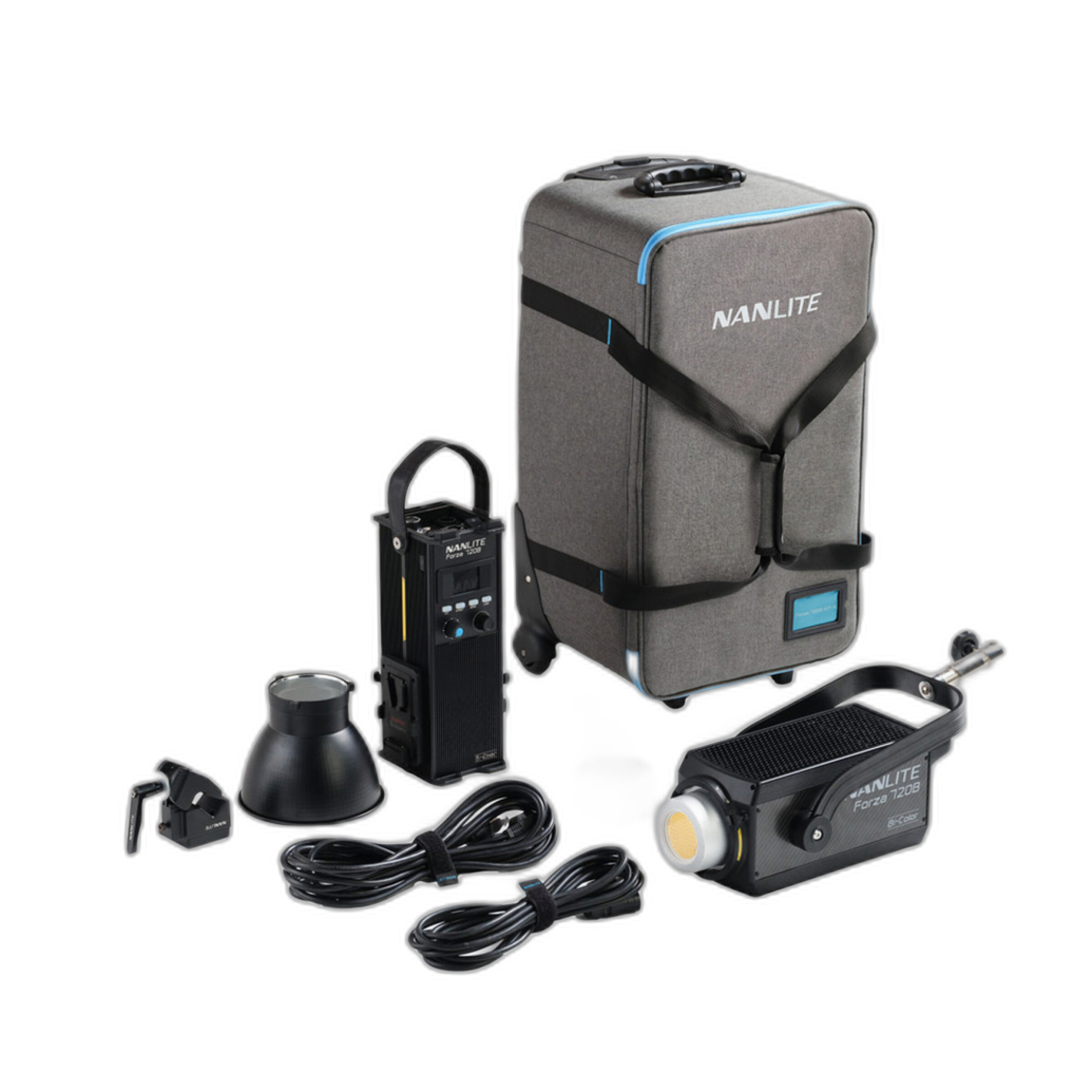 Nanlite Forza 720B LED Spotlight With Rolling Case