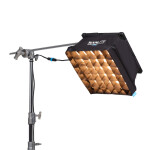 Nanlite PavoSlim 60C With Softbox Eggcrate  and  Lumenradio 2