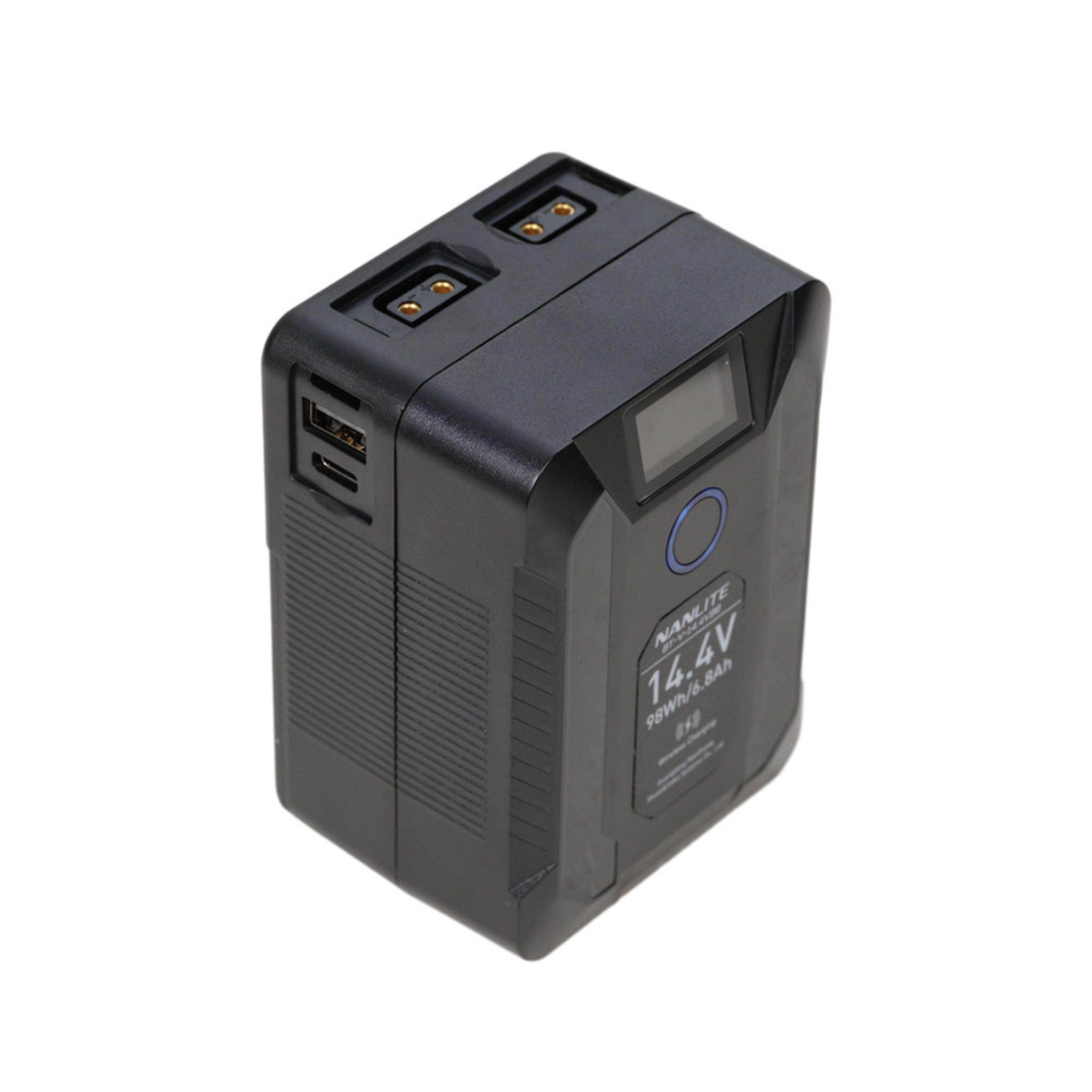 Nanlite 14.4V 98WH Mini V-Mount Li-ion Battery