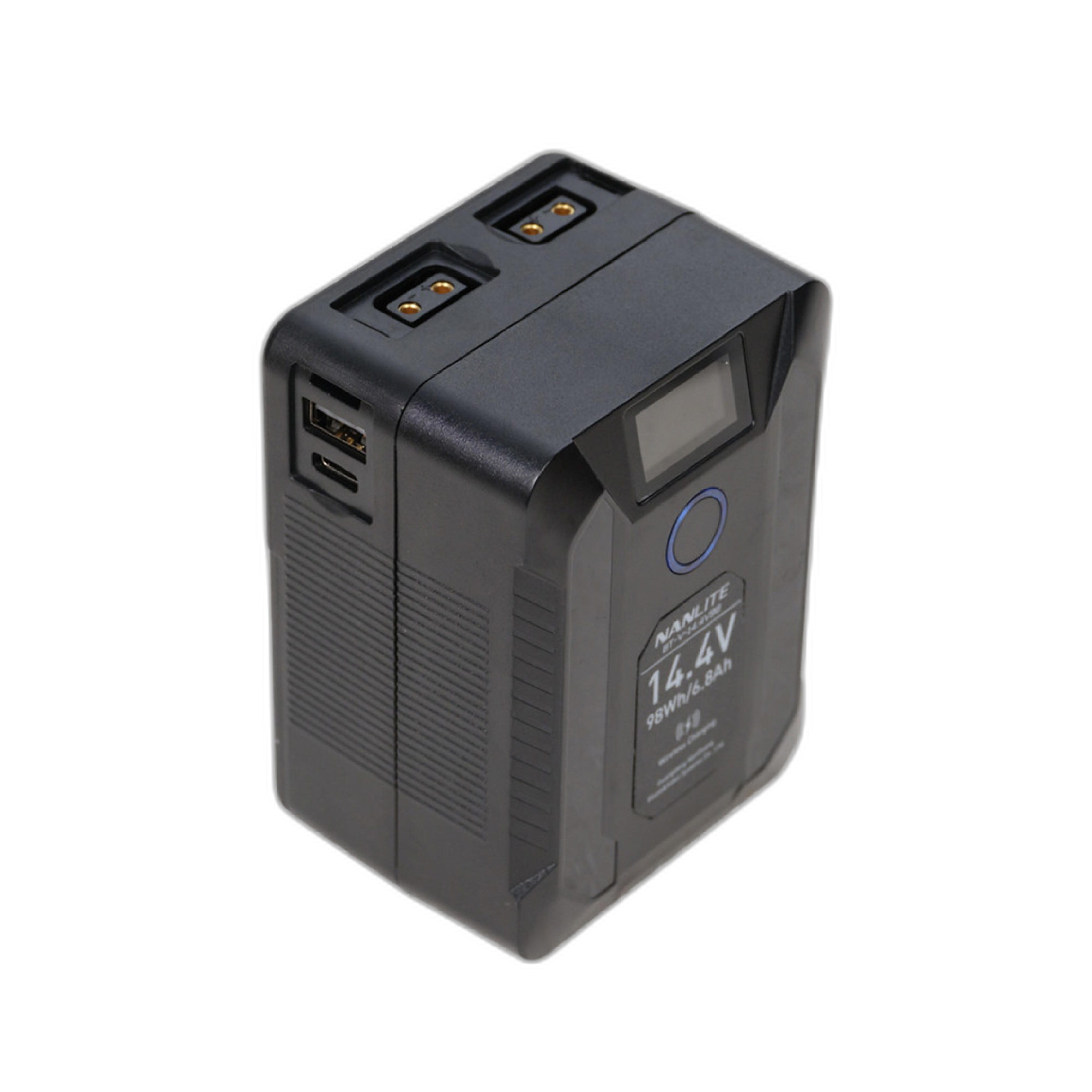 Nanlite 14.4V 98WH Mini V-Mount Li-ion Battery