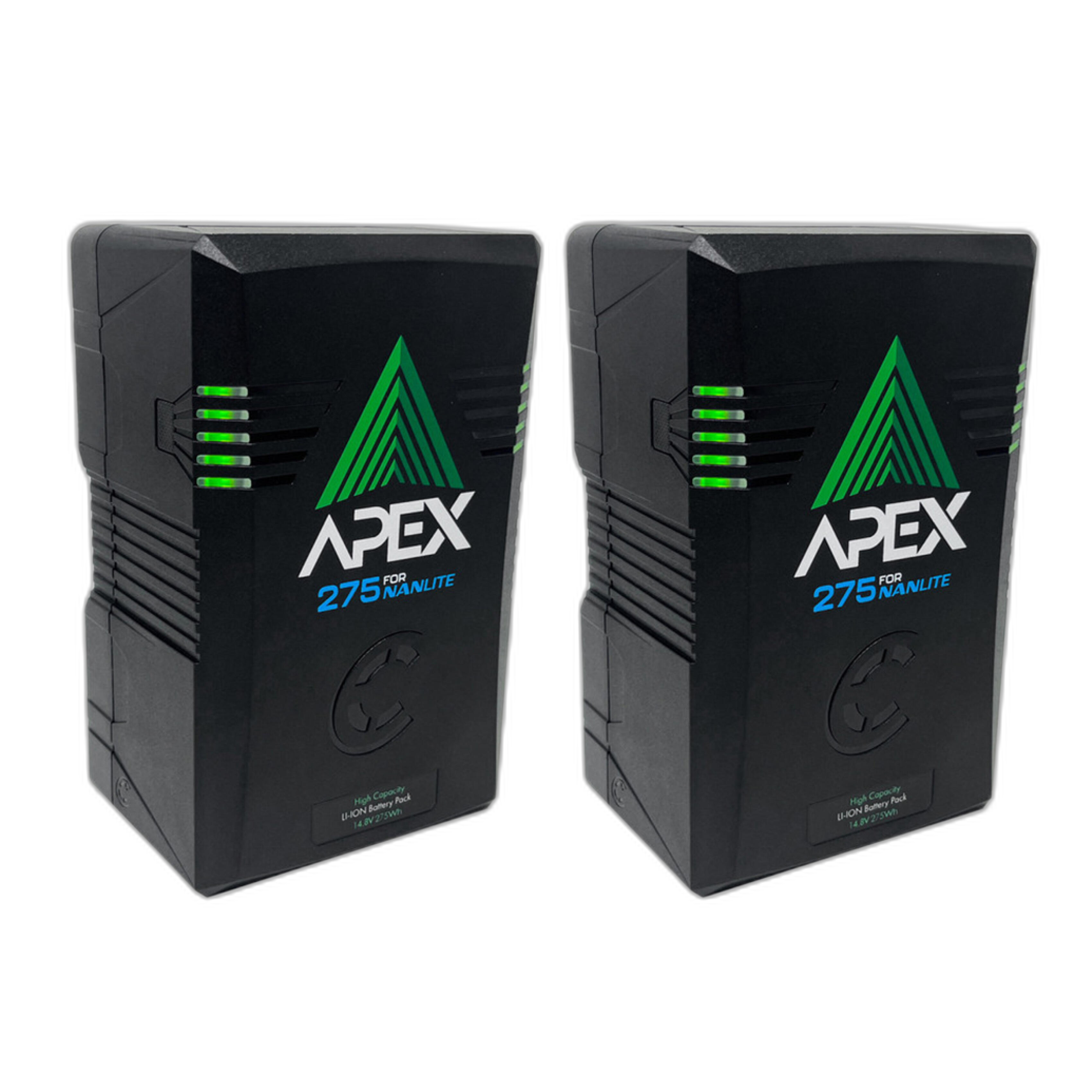 Nanlite Core Apex 275 V-Mount Battery 2-Pack