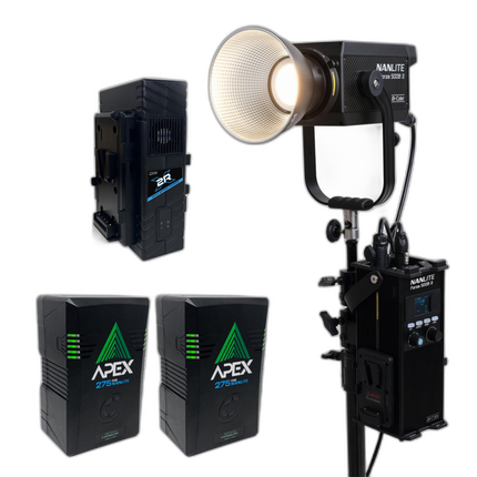 Nanlite Forza 500B II Spotlight V-Mount Bundle