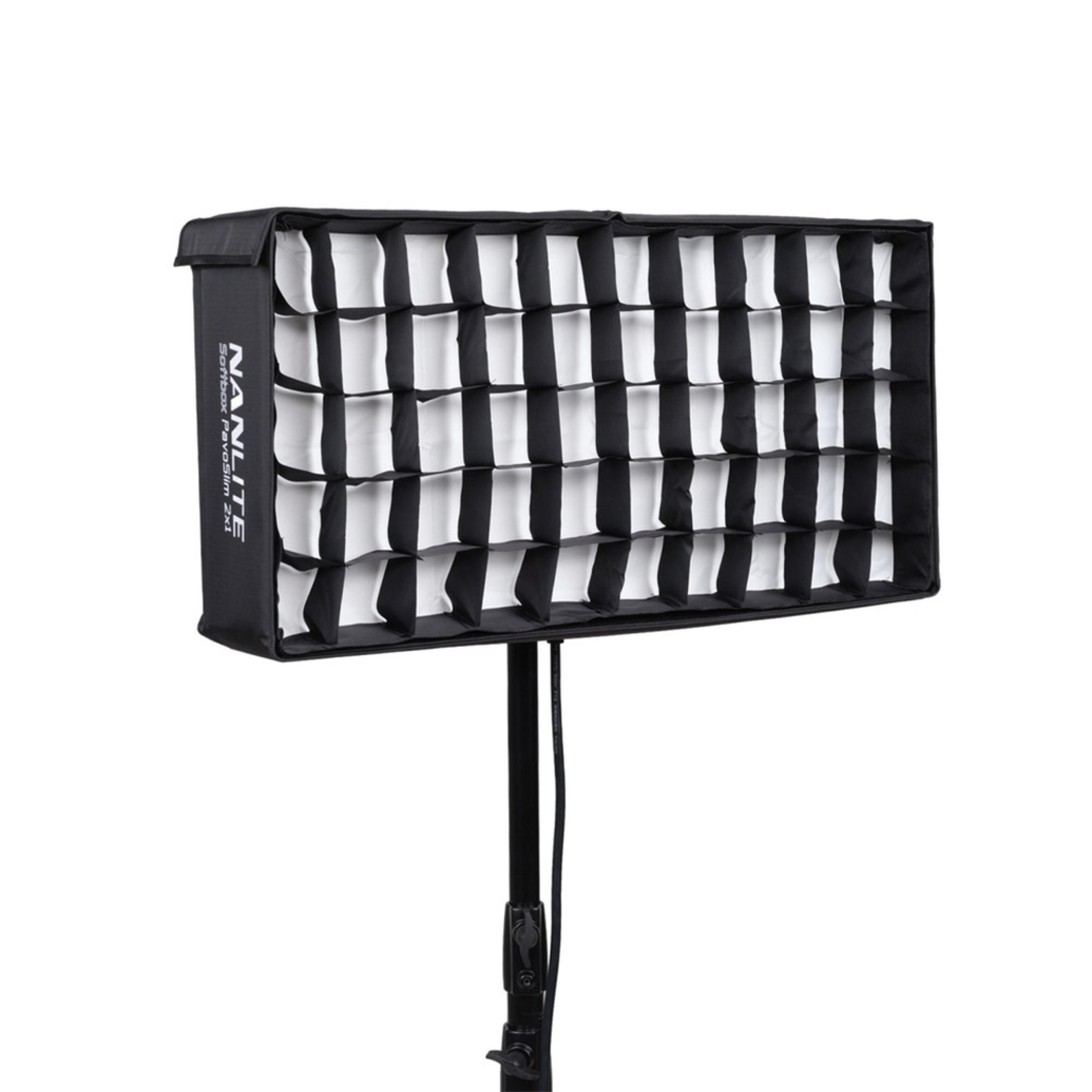 Nanlite PavoSlim 120B Bi-Color LED Panel with Quick-Open Softbox