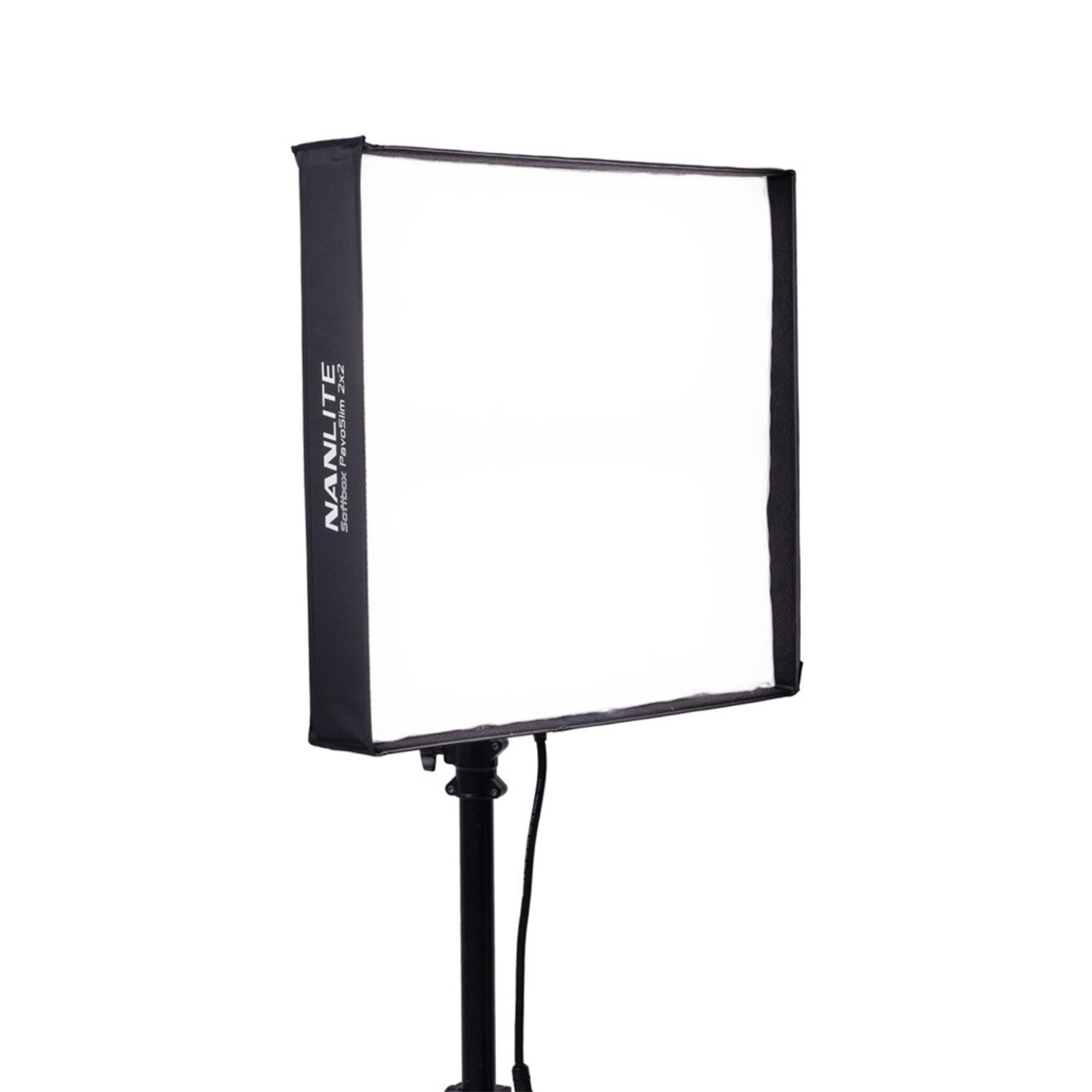 Nanlite PavoSlim 240C RGBWW LED Panel with Softbox