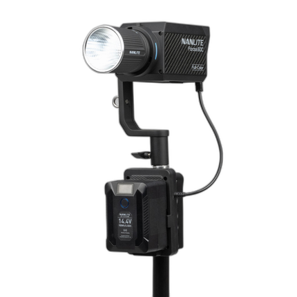 Nanlite V-Mount Battery Grip with DC Connector for Forza 60, FC-60B