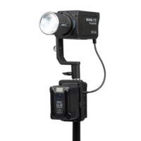 Nanlite V-Mount Battery Grip with DC Connector for Forza 60, FC-60B 0