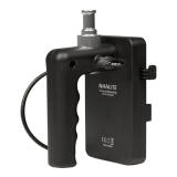 Nanlite V-Mount Battery Grip with DC Connector for Forza 60, FC-60B 1