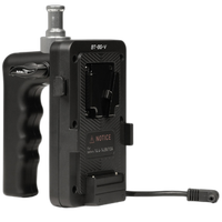 Nanlite V-Mount Battery Grip with DC Connector for Forza 60, FC-60B 2
