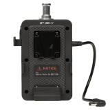 Nanlite V-Mount Battery Grip with DC Connector for Forza 60, FC-60B 3