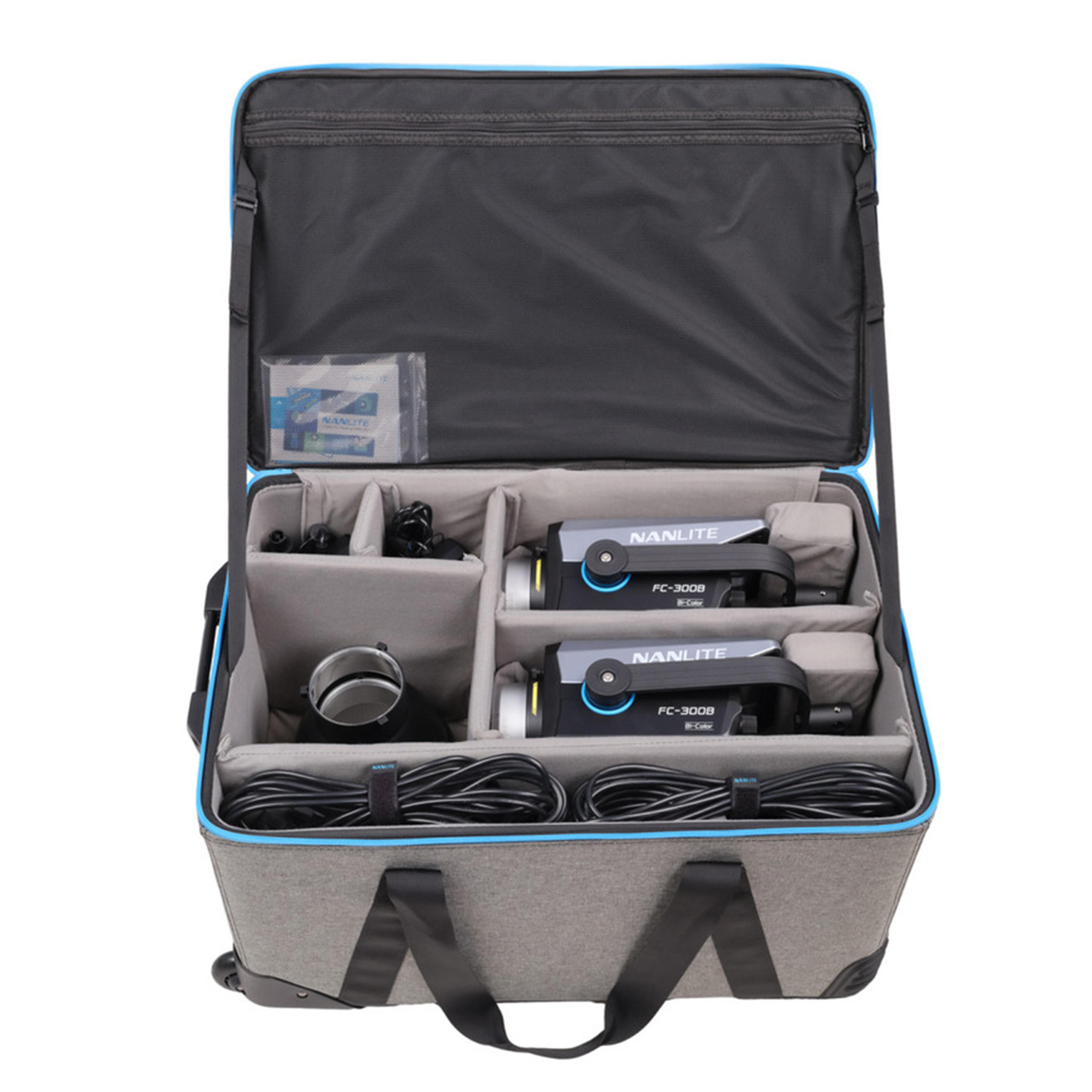 Nanlite FC-300B Spotlight 2-Light Kit with Rolling Case