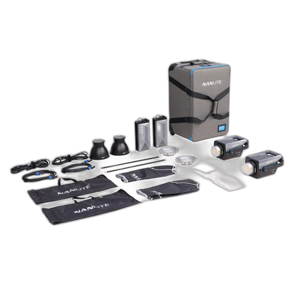 Nanlite FC-500B Spotlight 2-Light Kit with Rolling Case