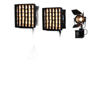 Nanlite PavoSlim 60B LED Panel 2-Light and Forza 60B II Kit
