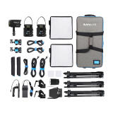 Nanlite PavoSlim 60B LED Panel 2-Light and Forza 60B II Kit 6