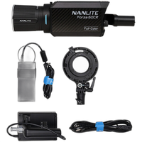 Nanlite Forza 60CR RGBLAC LED Spotlight with CRMX 5