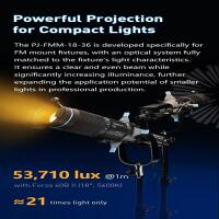 Nanlite FM Mount Projection Attachment 18-36 Degree 1
