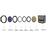 NiSi V6 100mm Filter Holder with Enhanced Landscape CPL  and amp; Lens Cap 10