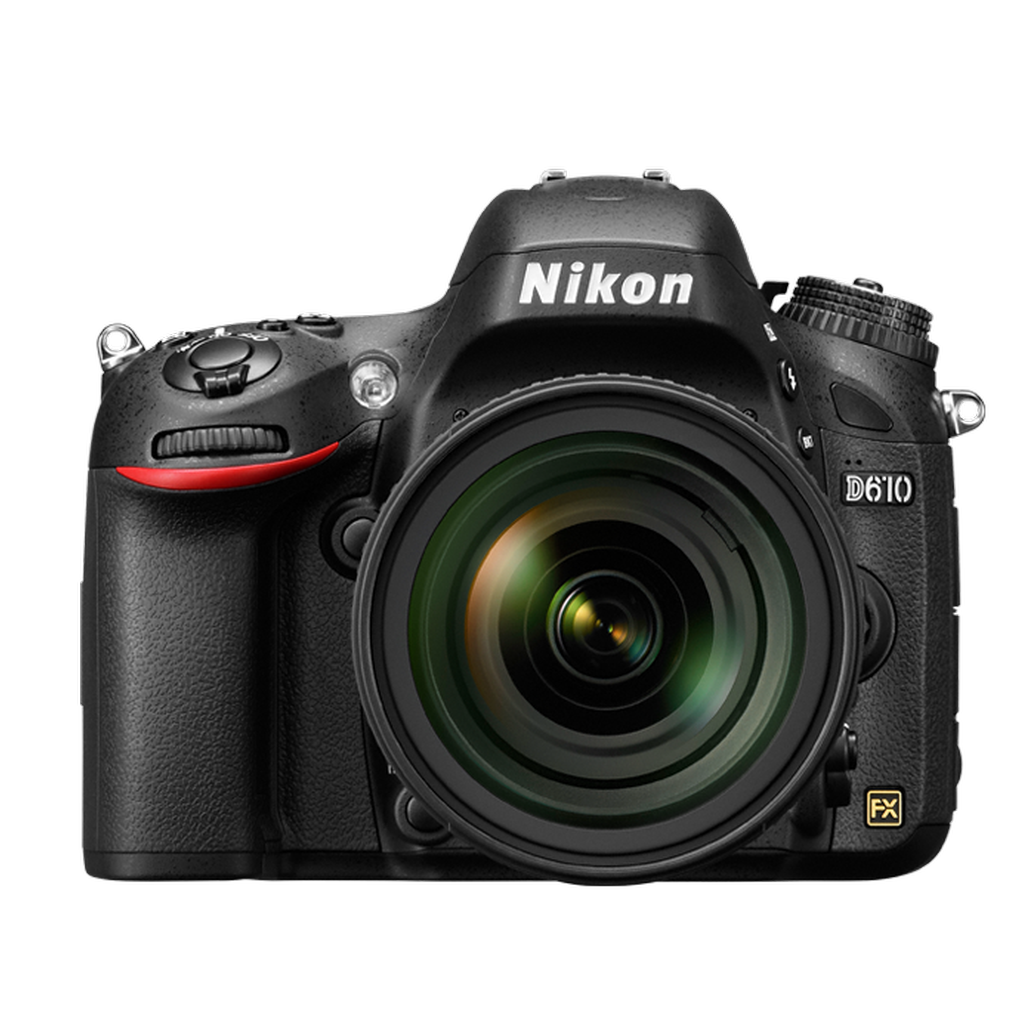 Nikon D610 24.3 MP CMOS Digital Camera with 24-85mm Lens-Black
