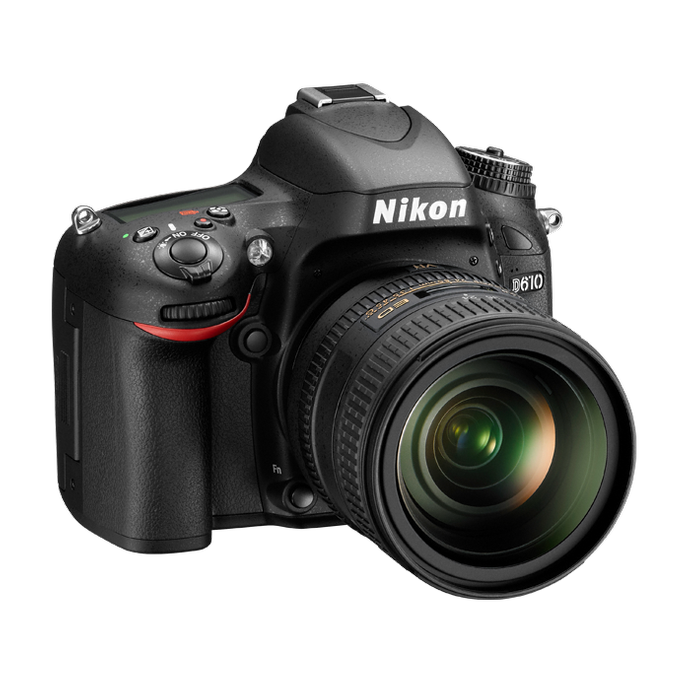 Nikon D610 24.3 MP CMOS Digital Camera with 24-85mm Lens-Black