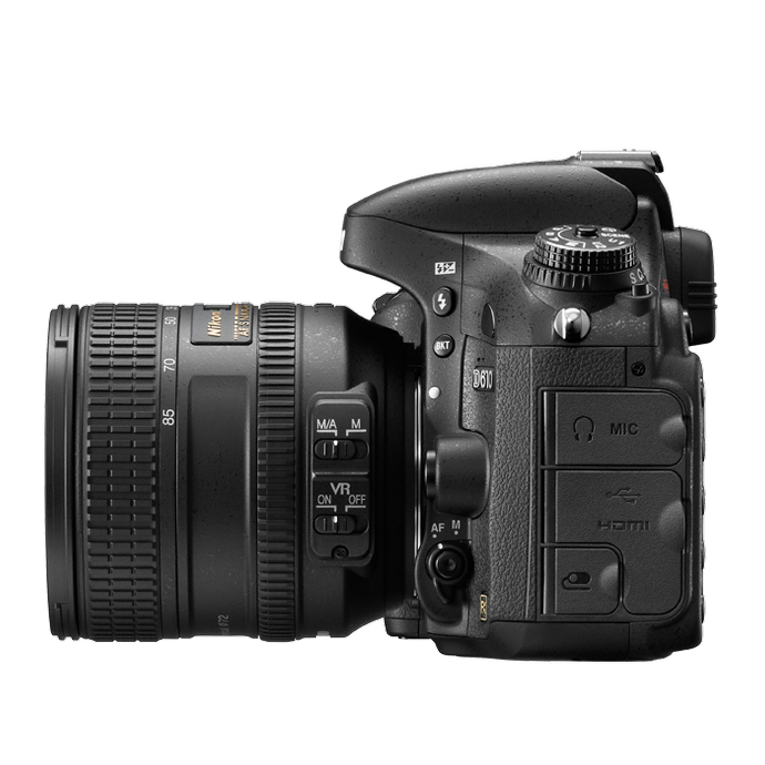 Nikon D610 24.3 MP CMOS Digital Camera with 24-85mm Lens-Black