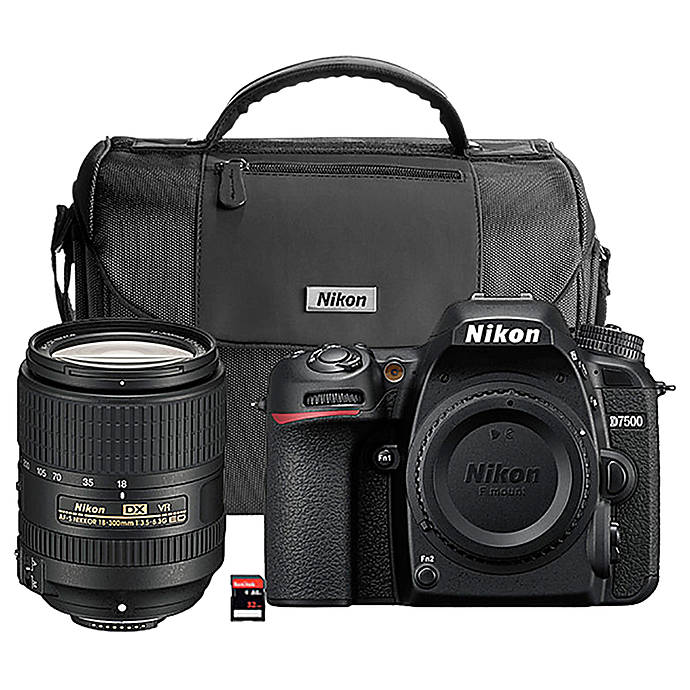 Nikon D7500 DSLR Camera with 18-300mm Lens Kit